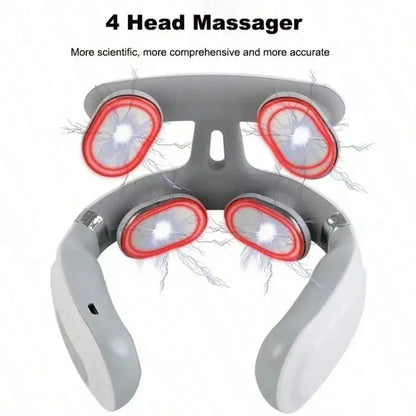 Smart Neck & Shoulder Massager – USB Rechargeable Portable