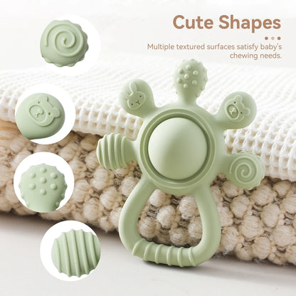 Silicone Pacifier Clip Chain BPA-Free Baby Teether Holder