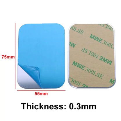 Magnetic Metal Plates for Car Phone Holder – 10pcs Iron Sheets