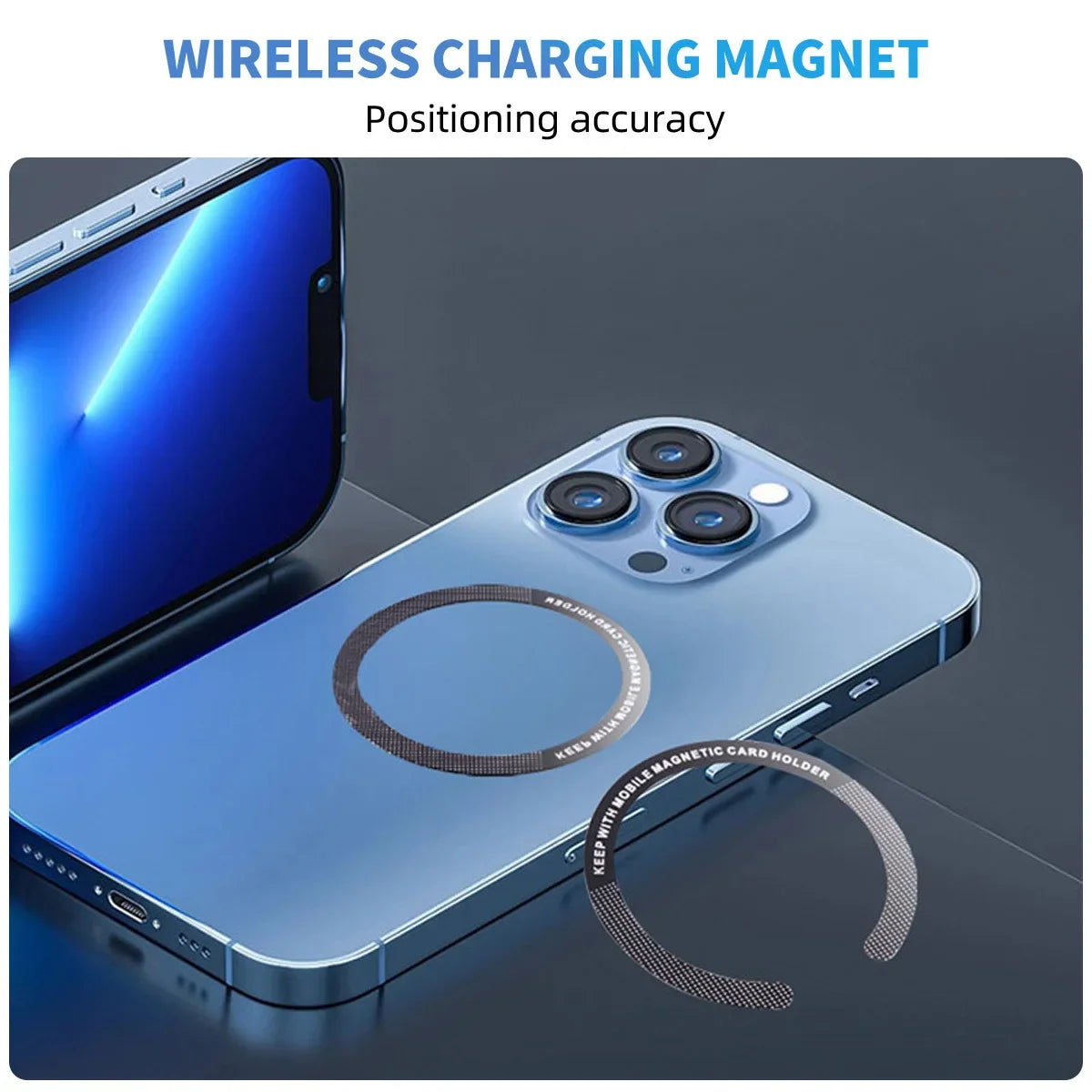 Magnetic Metal Plate Sticker for Phone Mounts & MagSafe
