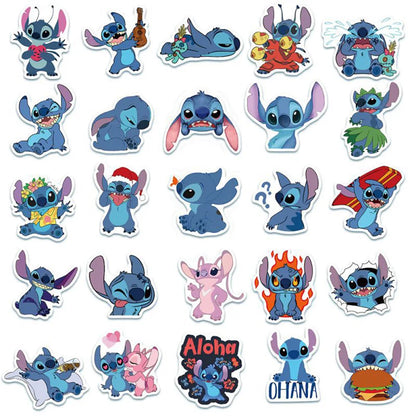Lilo & Stitch Stickers Pack – 10/30/50/100 PCS Cartoon Decals