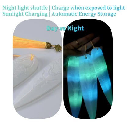 Glow in the Dark Cosplay Dart Prop with Tassel – Halloween & Carnival Roleplay Weapon