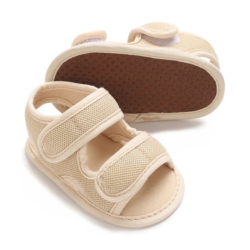 Baby Sandals Soft Sole Pre-Walker Shoes for Newborns 0-18M