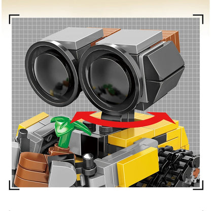 Wall-E Mini Building Block Kit – Pixar Movie Robot Model