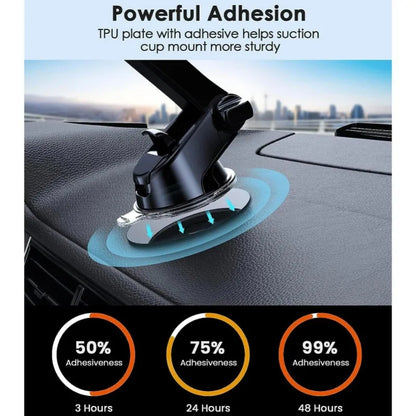 Magnetic Adhesive Disc Pad for Car Phone Mount – 2 Pack