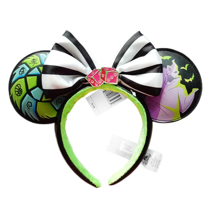 Disney Minnie Mouse Ears Headband – Sequin Bow Princess & Villain Styles