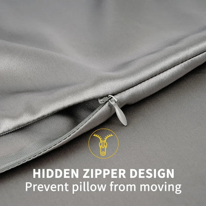 Mulberry Silk Pillowcase - Double-Sided with Hidden Zipper