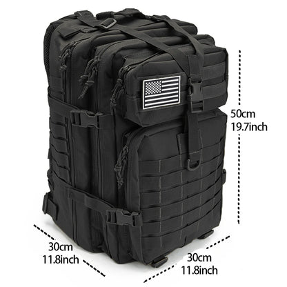 Tactical Backpack 30L & 50L – Military MOLLE Assault Pack for Hiking & Survival
