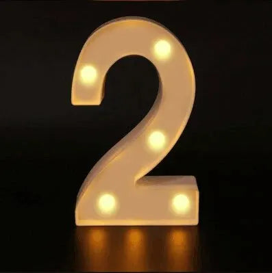 LED Marquee Letter & Number Lights Night Light Home Decor