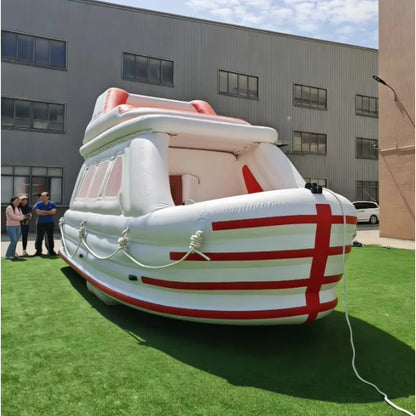 Double Deck Inflatable Electric Floating Party Boat