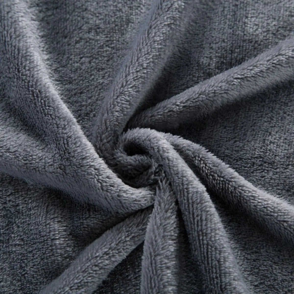 Plush Fleece Blanket – Thick Soft Solid Color, 13 Colors & 6 Sizes