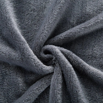 Plush Fleece Blanket – Thick Soft Solid Color, 13 Colors & 6 Sizes