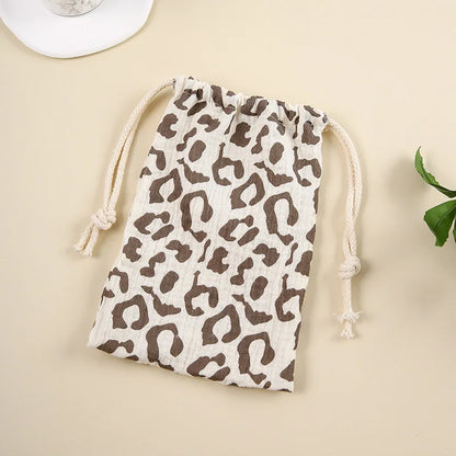 Cute Cartoon Print Drawstring Diaper Bag – Baby Storage Pouch
