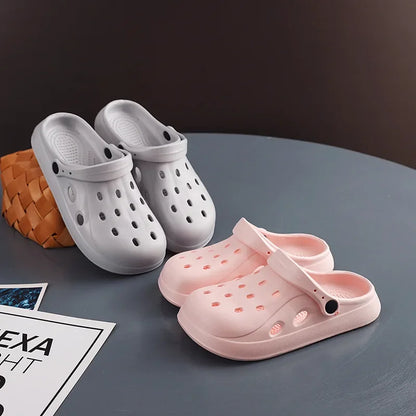 Unisex Wide Toe Non Slip Garden Clog Sandals