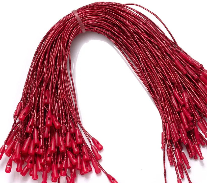 Christmas Ornament Hanging Strings 100pcs – 20cm Polyester Cord Loops