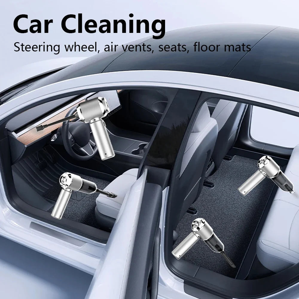 SZUK Cordless Handheld Vacuum Cleaner 180000Pa – Car & Keyboard