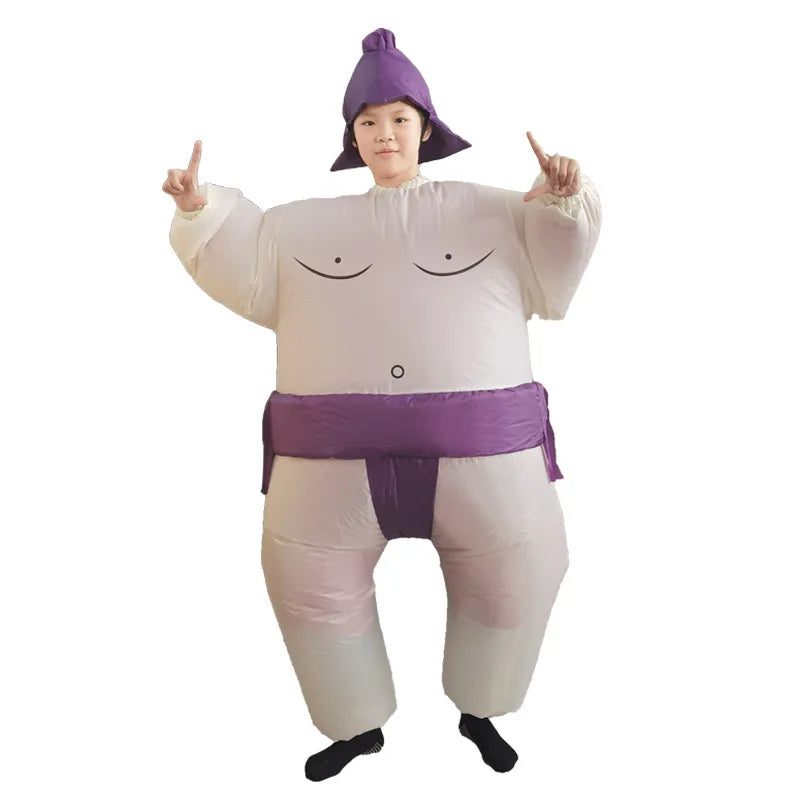 Inflatable Sumo Wrestler Costume for Kids & Adults