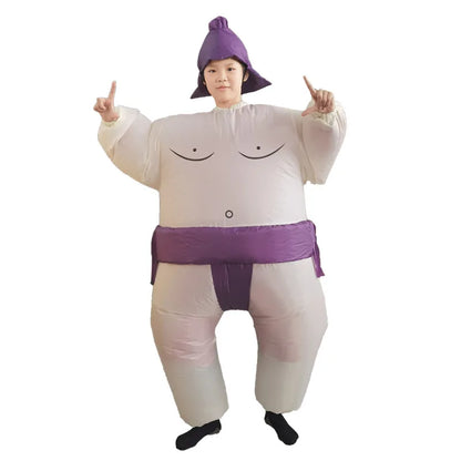 Inflatable Sumo Wrestler Costume for Kids & Adults