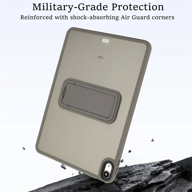 iPad Case PC TPU Stand Cover with Kickstand – Multi-Model