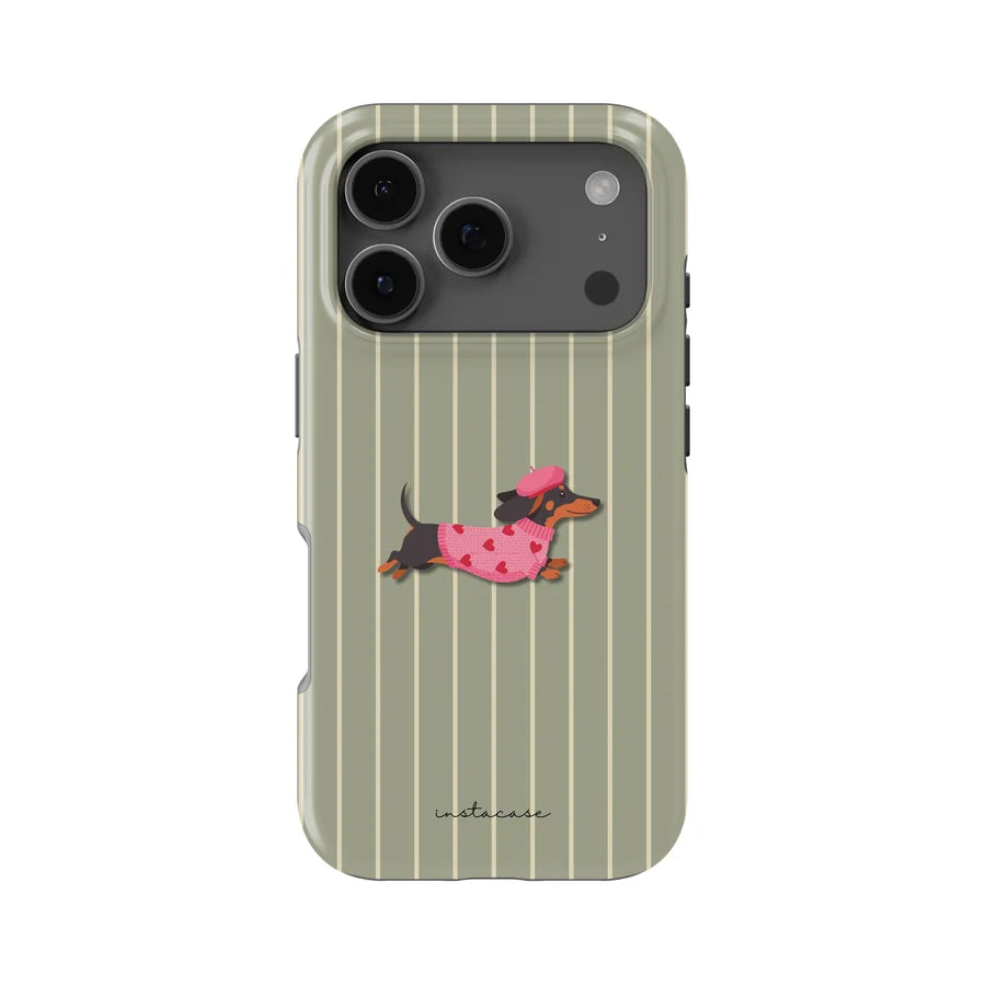 Vintage Animal & Floral Heart iPhone Case