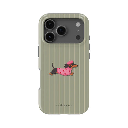 Vintage Animal & Floral Heart iPhone Case