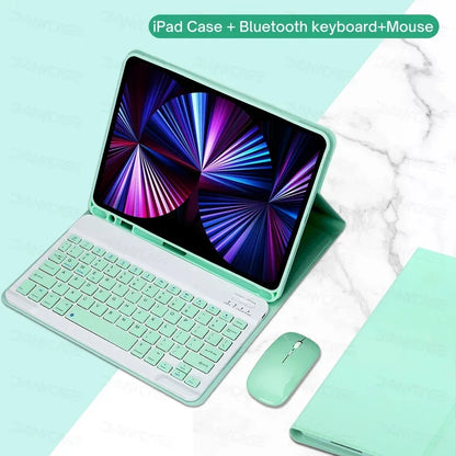 iPad Keyboard Case with Backlight & Touchpad – All Models