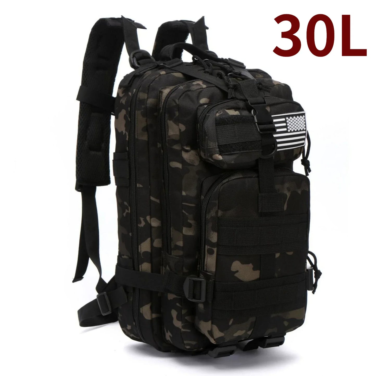 50L Tactical Backpack – 1000D Nylon Waterproof Military Rucksack for Hiking, Hunting & Outdoor
