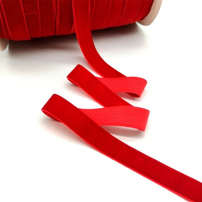 Velvet Ribbon 5 Yards – 6mm to 25mm Wide for Wedding, Gift Wrapping & DIY