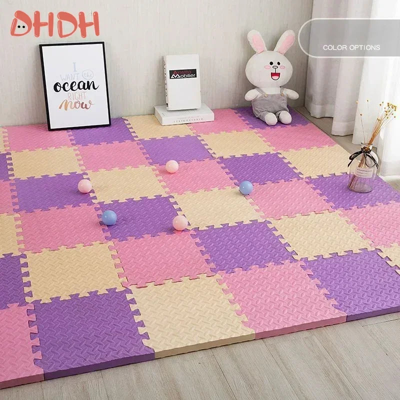 Foam Puzzle Floor Mat Tiles – Soft Non-Slip Interlocking EVA Mats for Home & Gym