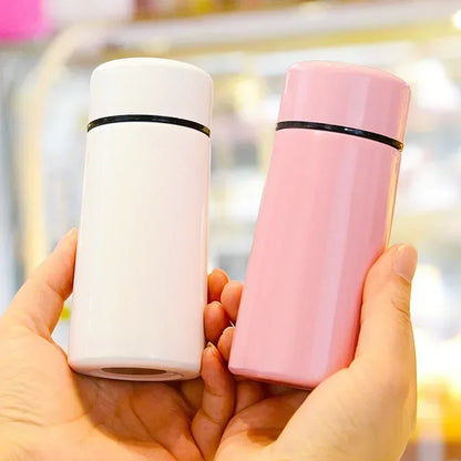 Mini Stainless Steel Thermos 160ml – Portable Pocket Flask for Coffee & Water