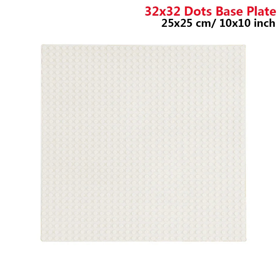 Building Blocks Baseplate 32x32 & 16x32 – LEGO-Compatible Base Plate