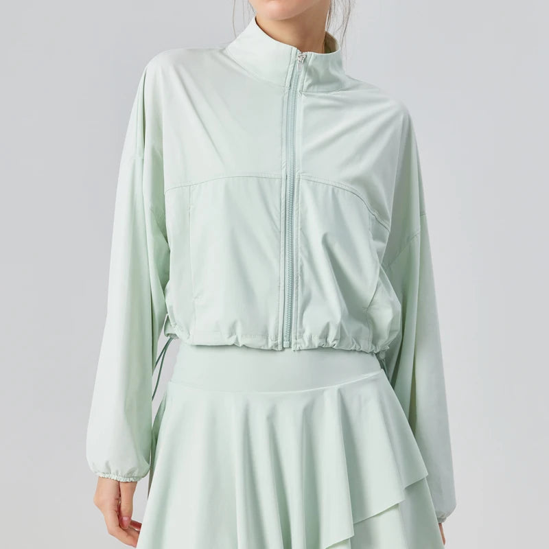 Women's UPF50 Sun Protection Jacket – Lightweight Zip-Up