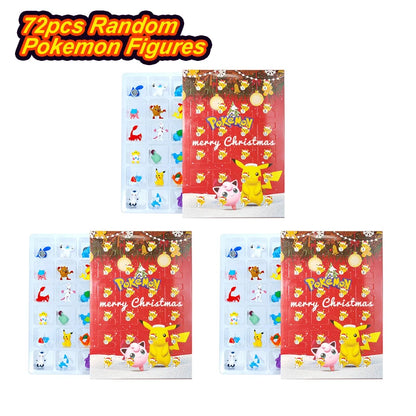 Pokémon Pikachu Bulbasaur Mini Figure Advent Calendar