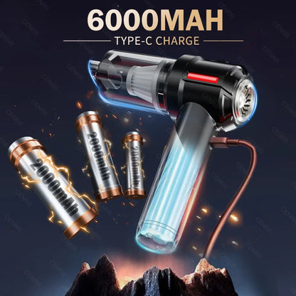 Cenrr CE-110 MAX Mini Cordless Car Vacuum Cleaner 998000Pa – Handheld Blower