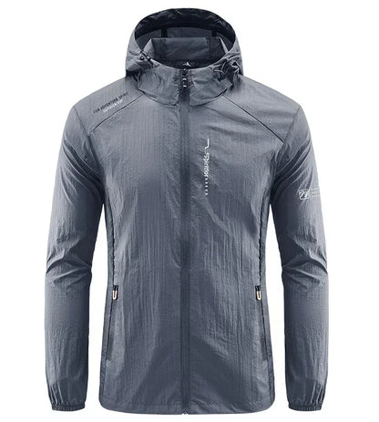 Men's UPF 50+ UV Protection Windbreaker Jacket – Quick Dry