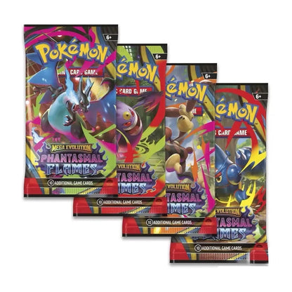 360 Pack Pokémon Mega Evolution Phantasmal Flames English Trading Cards