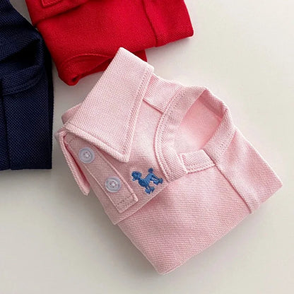 Dog Polo Shirt – Soft Breathable Cotton Pet Clothes