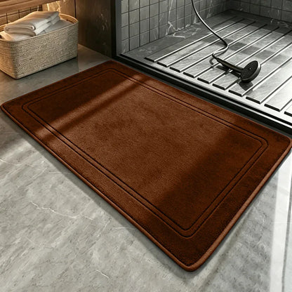 Soft Bathroom Rug – Quick Dry, Non-Slip Bath Mat