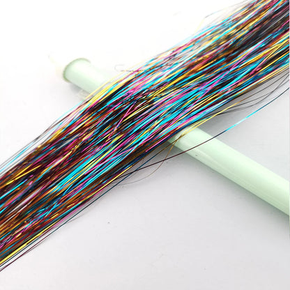 Sparkle Hair Tinsel Strands – Glitter Extensions 36" & 48"