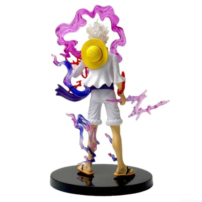 21CM One Piece Luffy Gear 5 Sun God Nika Action Figure