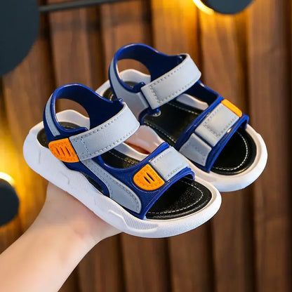 Kids Sport Sandals – Soft Sole Anti-Slip Summer Beach Shoes