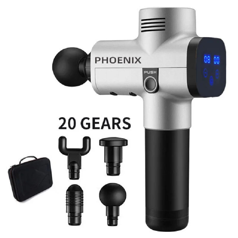 Phoenix A2 Massage Gun – Deep Tissue Muscle Relaxation Massager