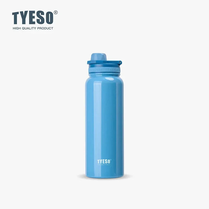 TYESO Insulated Water Bottle – Stainless Steel Vacuum Flask for Sports & Travel