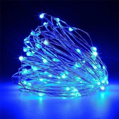 LED Fairy String Lights – Waterproof Copper Wire for Christmas, Wedding & Party