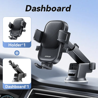 Joyroom Car Phone Holder – 360° Universal Mount for Dashboard, Air Vent & Windshield