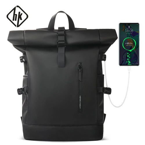 Expandable Travel Backpack – Large Capacity Waterproof 15.6" Laptop Bag for Men