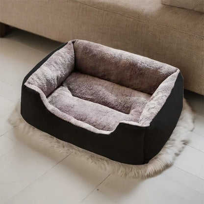 Plush Pet Sofa Bed – Soft Cushion for Dogs & Cats, S/M/L