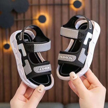 Kids Sport Sandals – Soft Sole Anti-Slip Summer Beach Shoes