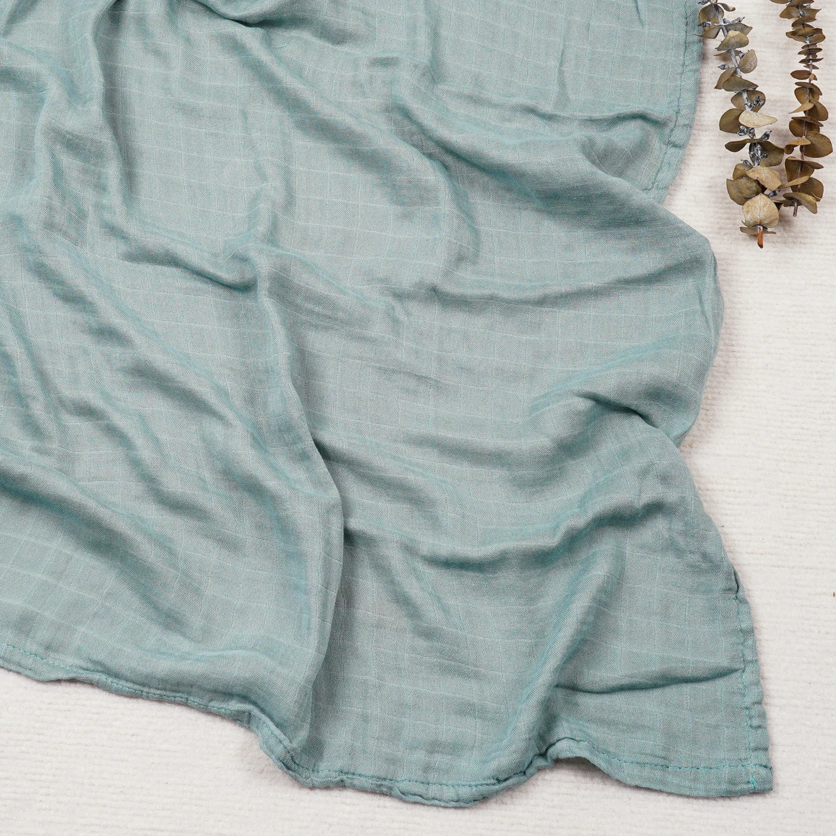 Baby Muslin Swaddle Blanket – Soft Bamboo Cotton, 47x43in, 22 Prints