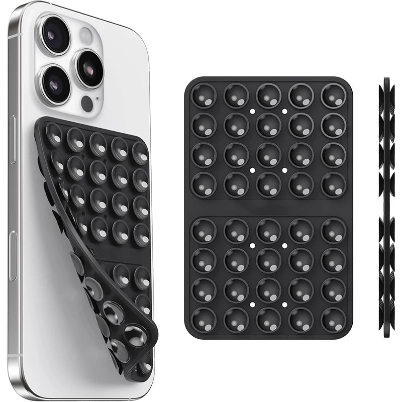 Silicone Suction Cup Phone Holder – Hands-Free Mount for Selfies & Video